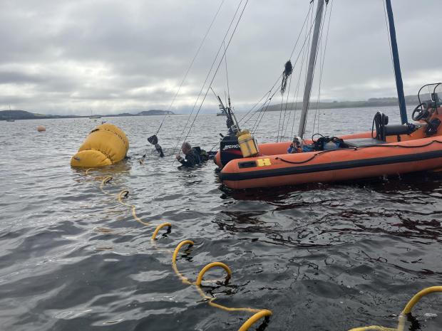 Salvaging the Auraura After Storm Amy